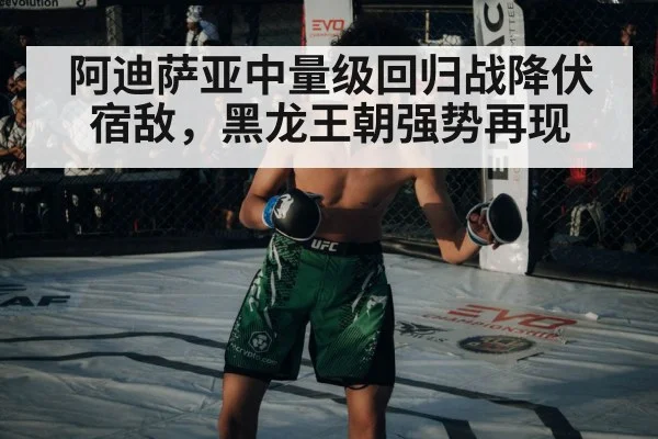 阿迪萨亚中量级回归战降伏宿敌，黑龙王朝强势再现